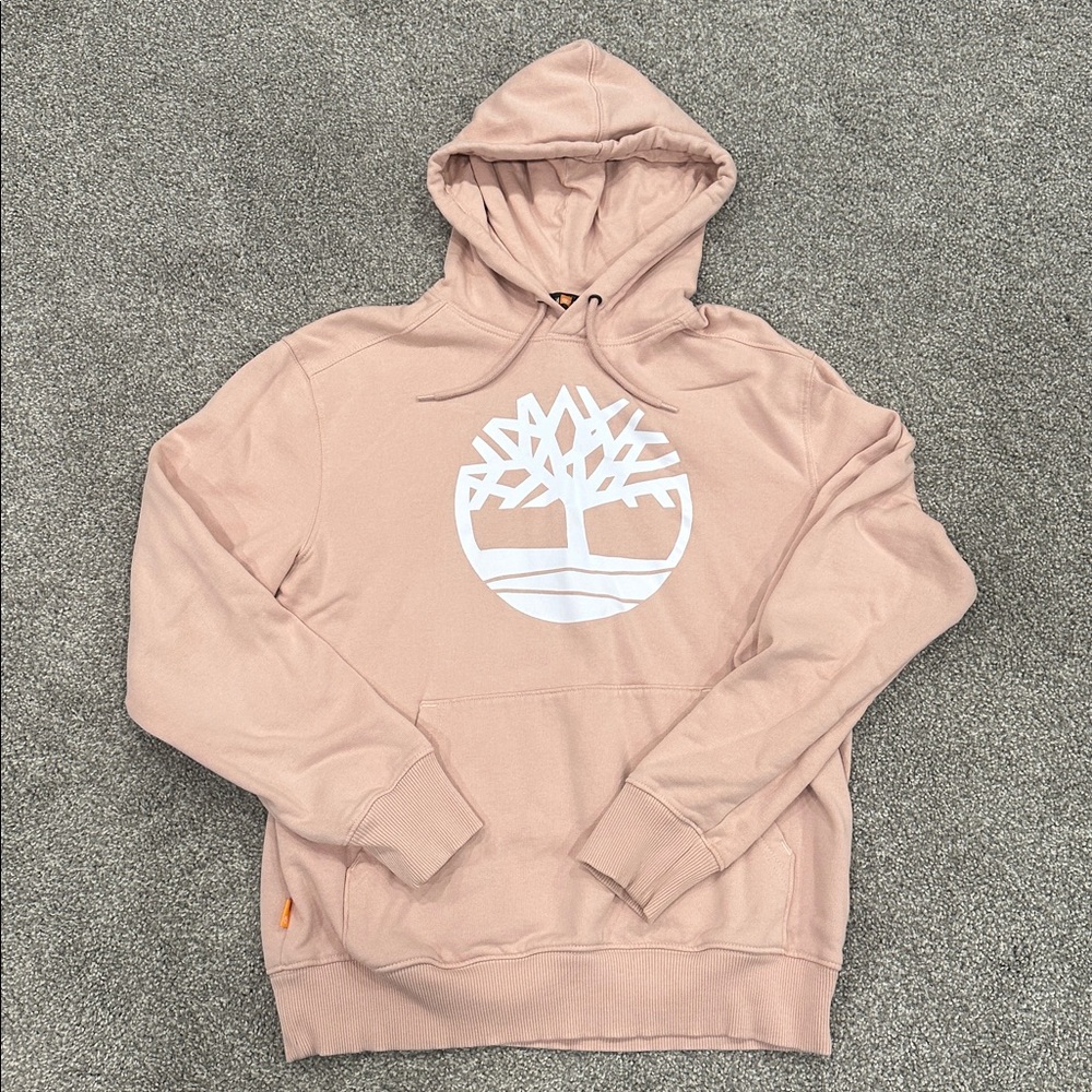 Timberland Tree-Logo Hoodie Cameo Rose